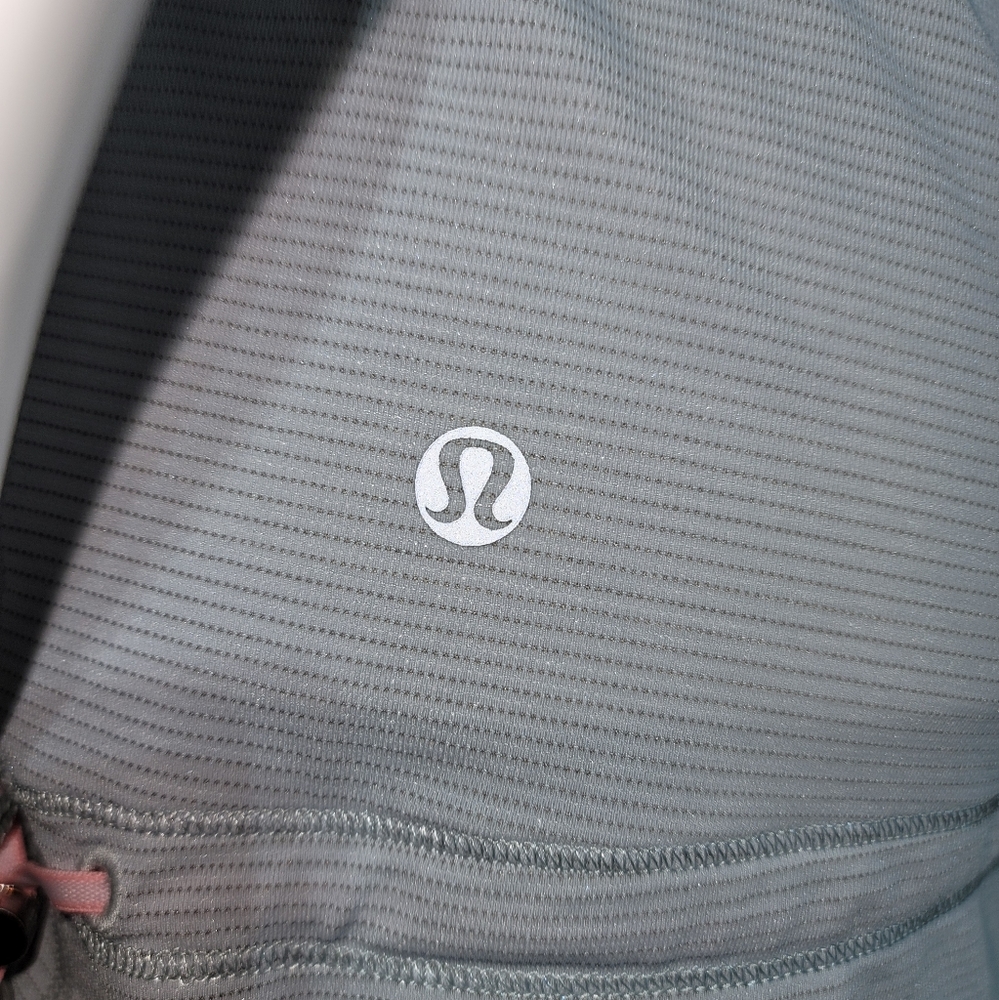Lululemon Gray & Pink Drawstring - image 6